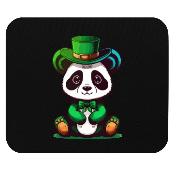 Discover st patricks day - cute panda Mouse Pads
