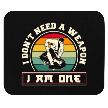 Discover Brazilian Jiu Jitsu MMA Bjj Hugger Mouse Pads