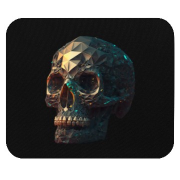 Discover crystal skull Mouse Pads