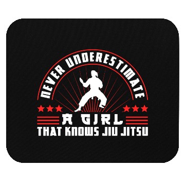 Discover Brazilian Jiu Jitsu MMA Bjj Hugger Mouse Pads