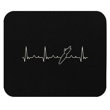 Discover Carrot . Heart. Love. EKG. Pulse. Beat. Mouse Pads