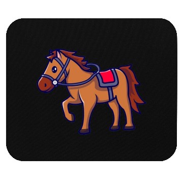 Discover Horse racing funny Mouse Pads