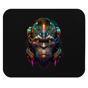 Discover Gorilla Cyborg Mouse Pads