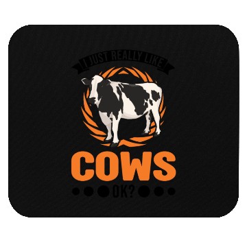 Discover I Just Really Like Cows Cattle Breeder Cow Mouse Pads