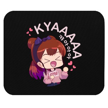 Discover Kyaa Funny KPOP Anime Chibi Korean Pop Music Mouse Pads