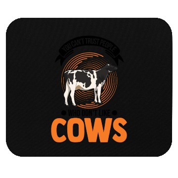 Discover Cow Gift Farmer Cattle Breeder Cows Mouse Pads