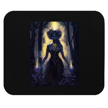 Discover Black Nature Goddess - African American, Woodland Mouse Pads