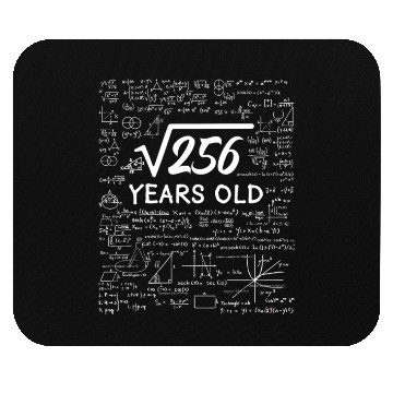 Discover 16 Birthday Boy Men Son Him Girl Funny Math 16th Mouse Pads