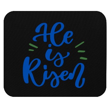 Discover He Is Risen Religious Easter Mouse Pads