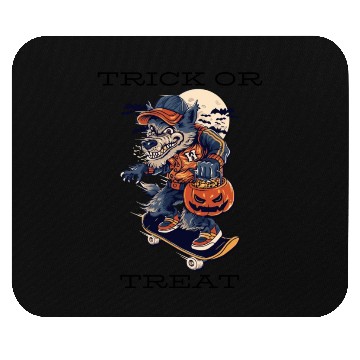 Discover Trick Or Treat Mouse Pads
