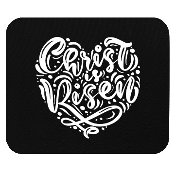 Discover He Is Risen Religious Easter Mouse Pads
