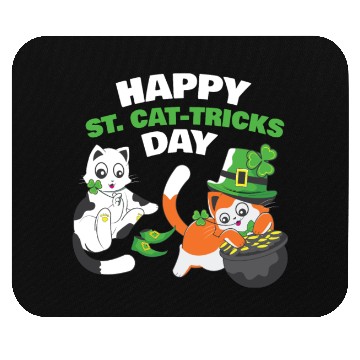 Discover Cat Happy St Catricks Day Ireland Mouse Pads