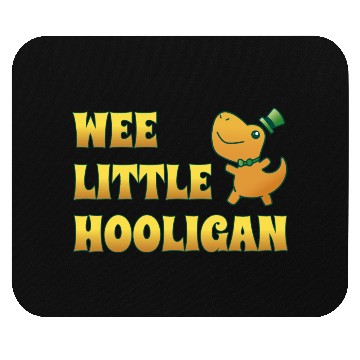 Discover Wee Lil Hooligan Kids St Patrick s Day Boys Girl Mouse Pads