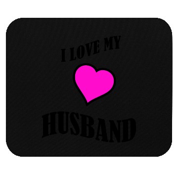 Discover i love my husband Mouse Pads