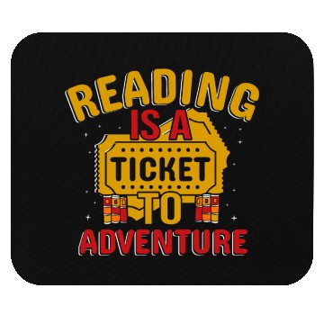 Discover Reading Adventure Library Student Teacher Book Mouse Pads