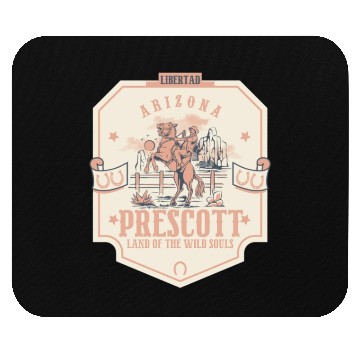 Discover prescott Arizonna wild west town Mouse Pads