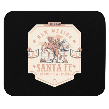 Discover santa fe new mexico wild west town Mouse Pads