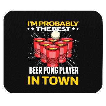 Discover Beer Pong Mouse Pads