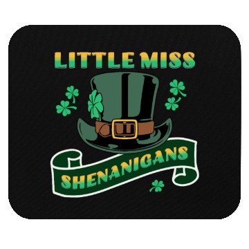 Discover Little Miss Shenanigans Mouse Pads