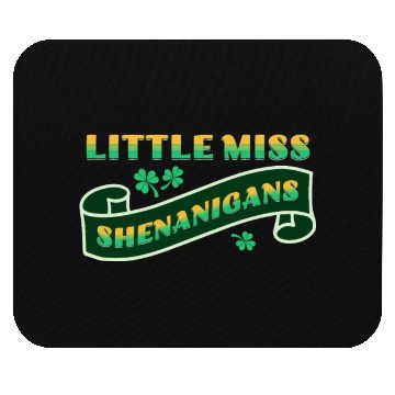 Discover Little Miss Shenanigans Mouse Pads