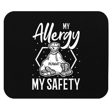 Discover My Allergy My Safety Peanut Allergic Mouse Pads