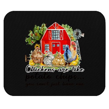 Discover Funny Quotes Chicken Sublimation Mouse Pads