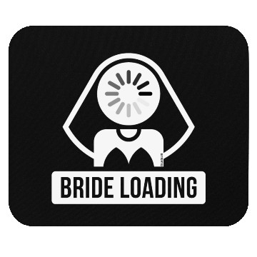 Discover Bride Loading (Hen Night / Bachelorette Party / W) Mouse Pads