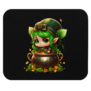 Discover St. Patrick's Day Elf Saint Patricks Day Outfit Mouse Pads
