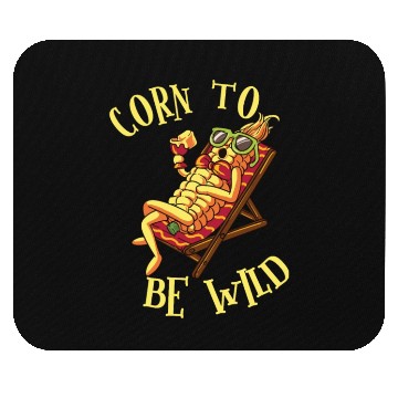 Discover Corn Farmer Funny Farming Tractor Country Life Mouse Pads