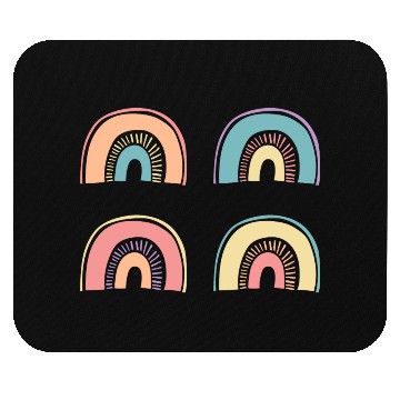 Discover Multi Rainbow Mouse Pads