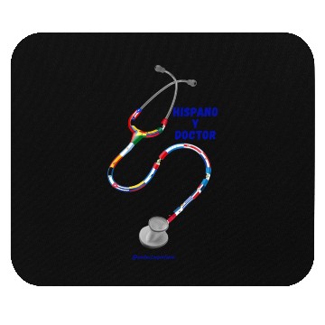 Discover STETHOSCOPE HISPANO Y DOCTOR Mouse Pads