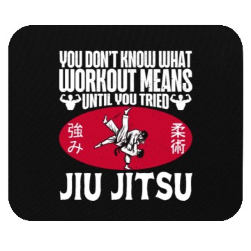 Discover Brazilian Jiu Jitsu MMA Bjj Hugger Mouse Pads