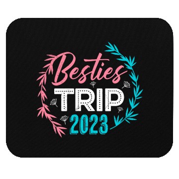 Discover Besties Trip 2023 Summer Vacation Spring Break Mouse Pads