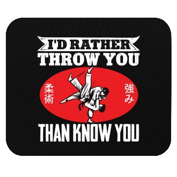 Discover Brazilian Jiu Jitsu MMA Bjj Hugger Mouse Pads