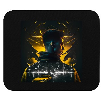 Discover Racer design Mouse Pads