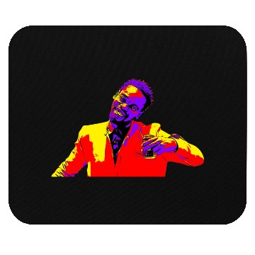 Discover Happy black man Mouse Pads