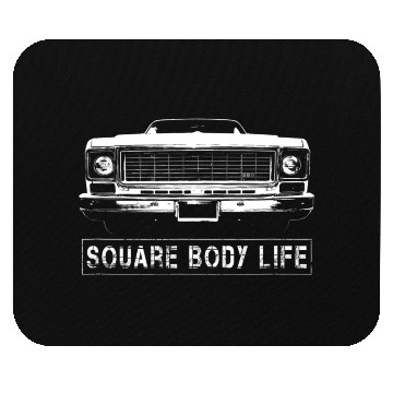 Discover Early 70s Square Body Truck Mouse Pads