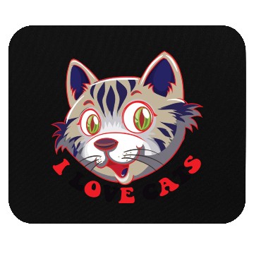 Discover I Love Cats Mouse Pads