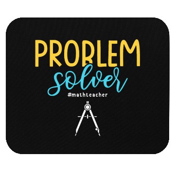 Discover Problem Solver #mathteacher Math Teacher Mouse Pads