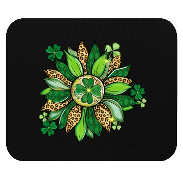 Discover Sunflower Green With Leopard Mouse Pads