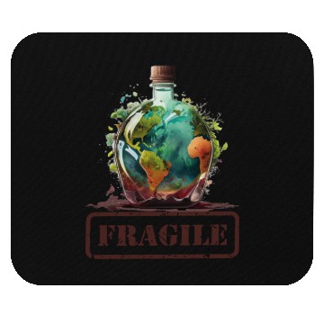 Discover Fragile , Earth Day 2023 Planet Anniversary Mouse Pads