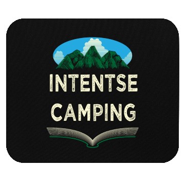 Discover Intentse Camping Wildlife Camper Outdoor Camp Moun Mouse Pads