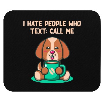 Discover I Don't Like People Who Text Nerd Introvert Weird Mouse Pads