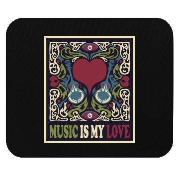 Discover Music Concert Events Mouse Pads