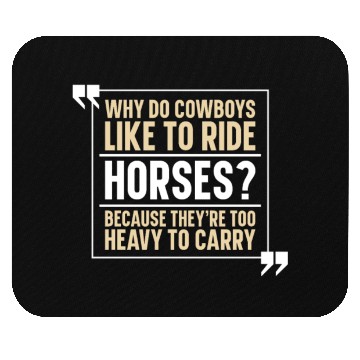 Discover Horse Riding Hilarious Endurance Riding Mouse Pads