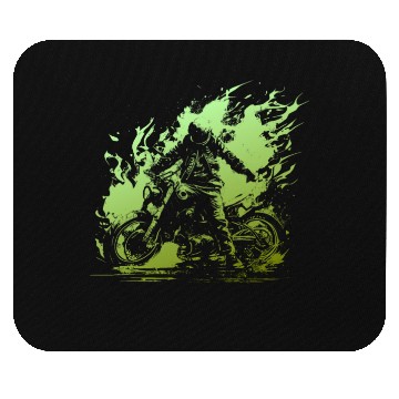 Discover Motorcycle Passion gazoline In The Veins Mouse Pads