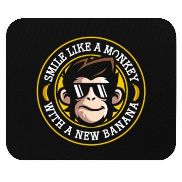 Discover Banana Wilderness Mouse Pads