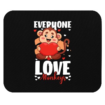 Discover Banana Chimpanzee Funny Hairy Mouse Pads