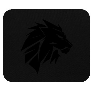 Discover Stylish Lion's Head With Mane Mouse Pads