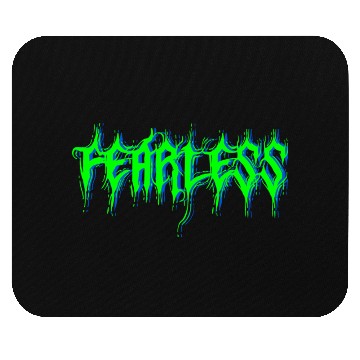 Discover FEARLESS Logo Art Green Mouse Pads